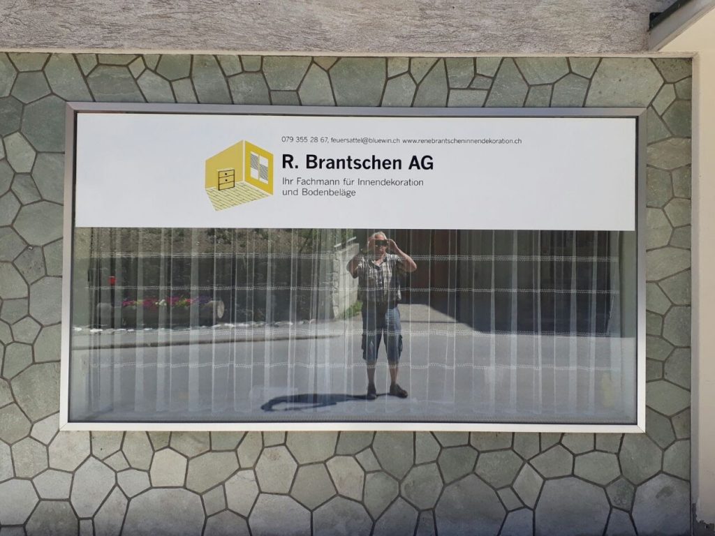 Rene Brantschen Schaufenster
